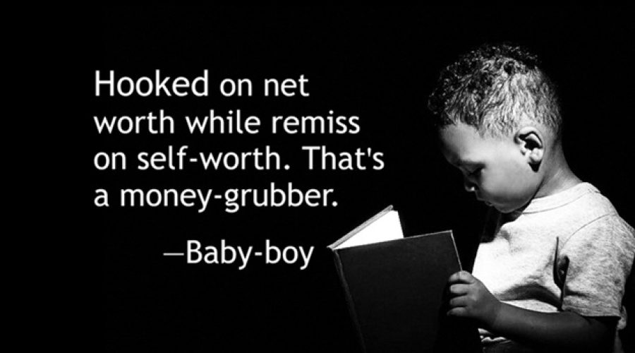 How Often Do We Liken Net Worth To Human Value