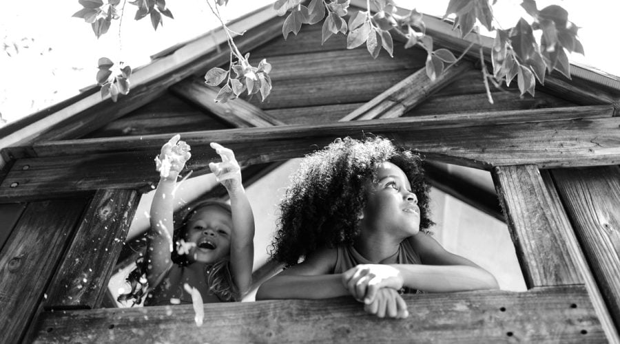 African Americans Letting Down Two Little Black Girls