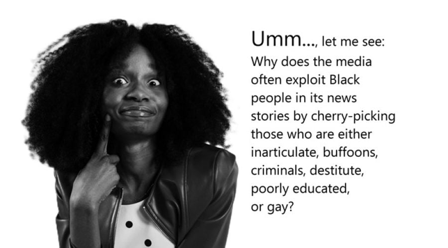 The Media’s Relentless Mockery Of The Black Race