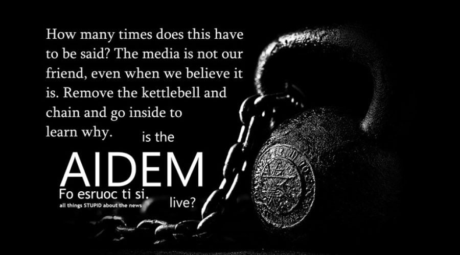 The Media Is Our Friend. Psych!